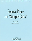 Festive Piece on 'Simple Gifts' Piano Duet