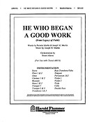 He Who Began a Good Work