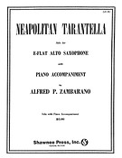 Neopolitan Tarrantella Alto Saxophone/Piano