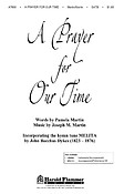 A Prayer fuer Our Time (SATB)