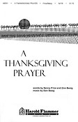 A Thanksgiving Prayer (SATB)