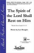 The Spirit of the Lord Shall Rest on Him (SATB)