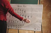 Oversized Music Flip Chart Book