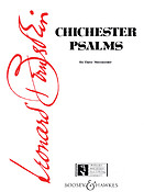 Chichester Psalms Full Score