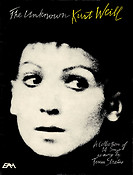 The Unknown Kurt Weill(A Collection of 14 Songs as Sung by Teresa Stratas)