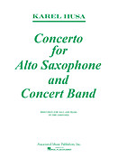 Karel Husa: Concerto for Alto Saxophone and Concert Band