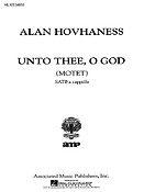 Alan Hovhaness: Unto Thee O God  Motet