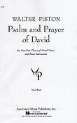 Walter Piston: Psalm and Prayer of David