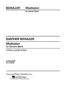 Gunther Schuller: Meditation for Concert Band