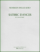 Dello Joio: Satiric Dances (For A Comedy by Aristophanes) (US Set (partituur + partijen - zonder Europese partijen)Set (Partituur, Losse Partijen))