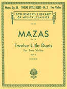 Mazas: 12 Little Duets, Op. 38 - Book 2