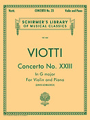 Giovanni Battista Viotti: Violin Concerto No. 23 In G Major