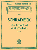 Schradieck: School Of Violin Technics- Book 3 (Bowing)