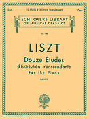 Franz Liszt: 12 Études d'exécution transcendante