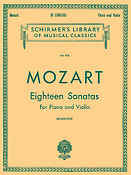 Wolfgang Amadeus Mozart: 18 Sonatas