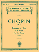 Chopin:  Piano Concerto No.2 In F Minor Op.21 (Two Piano Score)