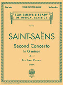 Camille Saint-Saens: Piano Concerto No.2 In G Minor Op.22 (2-Piano Score)