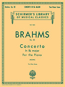 Brahms: Piano Concerto No. 2 In B Flat Op.83 (Two Piano Score)