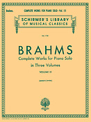 Brahms: Complete Works for Piano Solo - Volume 3