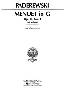 Ignacy Paderewski: Menuet In G Op.14 No.1