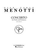 Gian-Carlo Menotti: Concerto