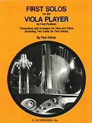 First Solos For The Viola Player