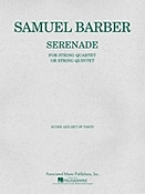 Samuel Barber: Serenade For Strings Op. 1 (Partituur)