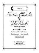 Johann Sebastian Bach: Sixteen Chorales (Double Bass)