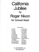 Roger Nixon: California Jubilee (Partituur Harmonie)