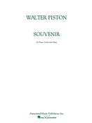 Walter Piston: Souvenir