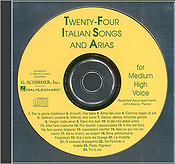 Twenty-Four Italian Songs & Arias - CD