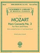 Mozart: Concerto No. 3 K. 447