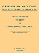Arnold Schênberg: Concerto for Cello & Orchestra