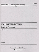 Wallingford Riegger: Study in Sonority, Op. 7