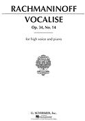 Sergei Rachmaninoff: Vocalise Op. 34, No. 14