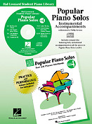 Hal Leonard Student Piano Library: Popular Piano Solos Level 4 CD
