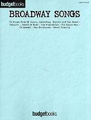 Budgetbooks: Broadway Songs (Easy Piano)