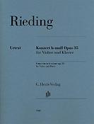 Rieding: Concerto in B Minor Op. 35 for Violin and Piano