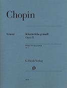 Chopin: Klaviertrio g-moll op. 8