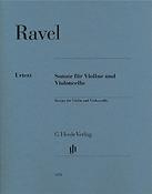Maurice Ravel: Sonate fur Violine und Violoncello