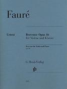 Berceuse Opus 16 for Violine und Klavier