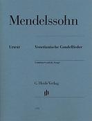 Mendelssohn: Venetianische Gondellieder