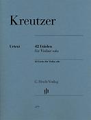 Norbert Gertsch: 42 Etudes for Violin