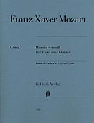 Franz Xaver Mozart: Rondo e-moll Fur Flöte und Klavier