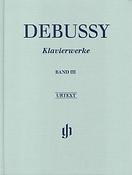 Debussy: Klavierwerke Band III (Clothbound)