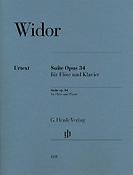 Widor: Suite op. 34 for Flute and Piano