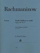 Sergei Rachmaninoff: Étude-Tableau es-moll