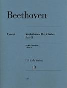 Beethoven: Piano Variations Volume I