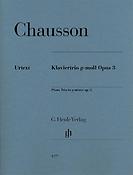 Ernest Chausson: Piano Trio in g minor op. 3