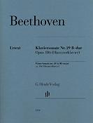 Beethoven: Piano Sonata no. 29 in B flat major op. 106